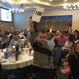 One of our youngest supporters